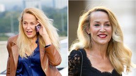 Modelka Jerry Hall bez makeupu a v plavkách! A to jí táhne na 60!