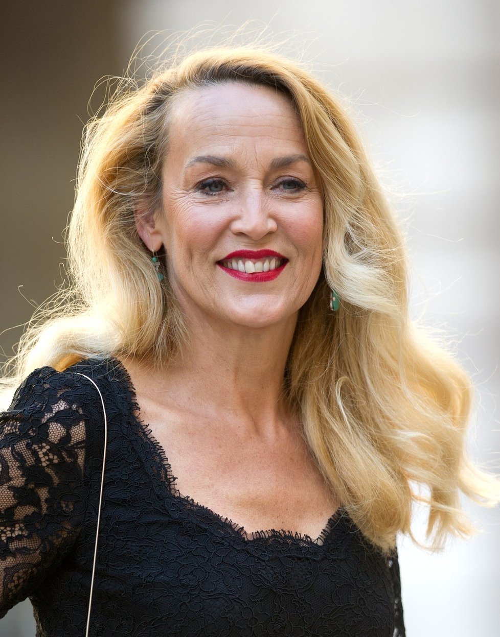 Jerry Hall v červnu 2015