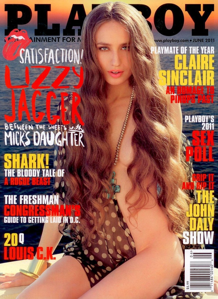Dcera Micka Jaggera a Jerry Hall Lizzy Jagger se svlékla pro Playboy.