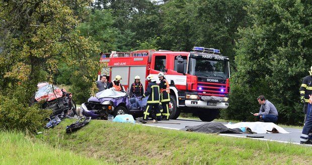 Nejtragičtější víkend na silnicích: Tři mrtví při nehodě u Jesenice, 14 mrtvých celkem!
