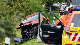 Petrův vůz vjel do protisměru a srazil se s vozem značky Kia