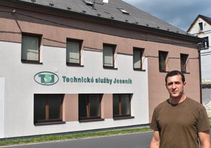 Karel Richter z Technických služeb Jeseník projekt vedl v posledních dvou letech.