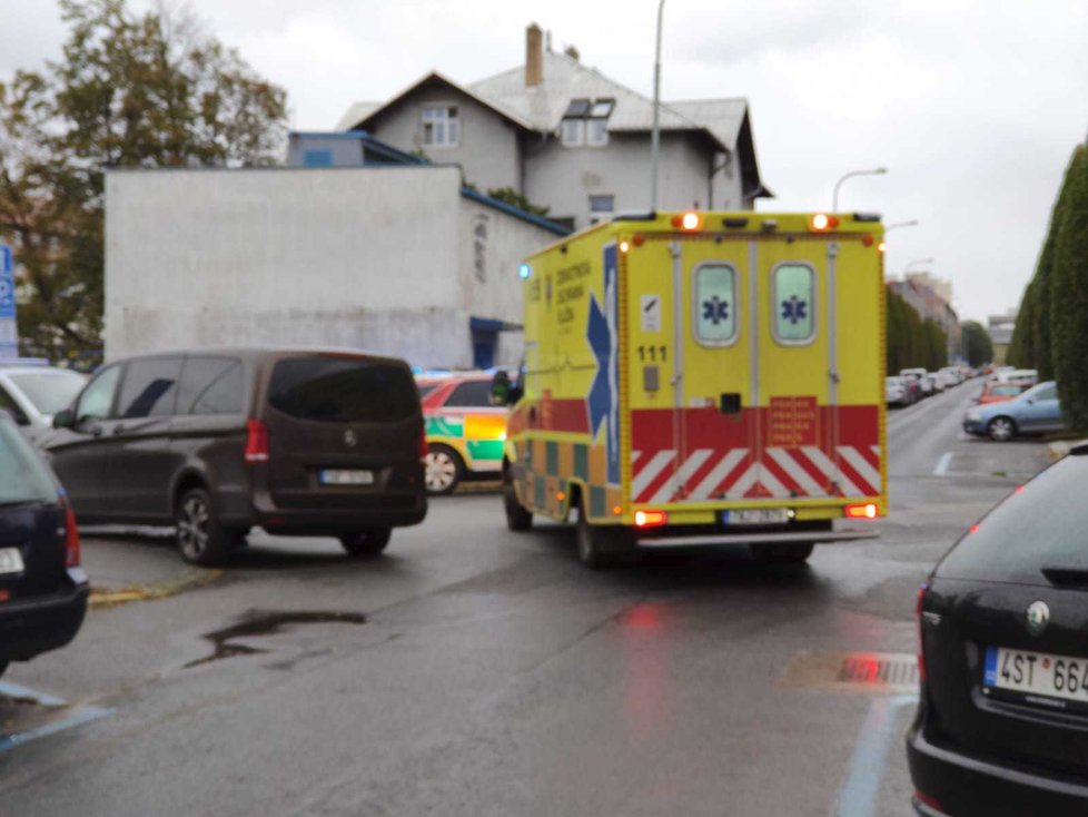 V Jeseniově ulici srazil řidič osobního vozu dítě.