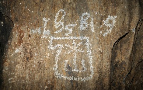 Toto je nejstarší datovaná kresba v jeskyních na našem území.