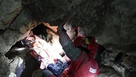 Ve slovenské Jeskyni ztraceného prstenu zemřel český jeskyňář