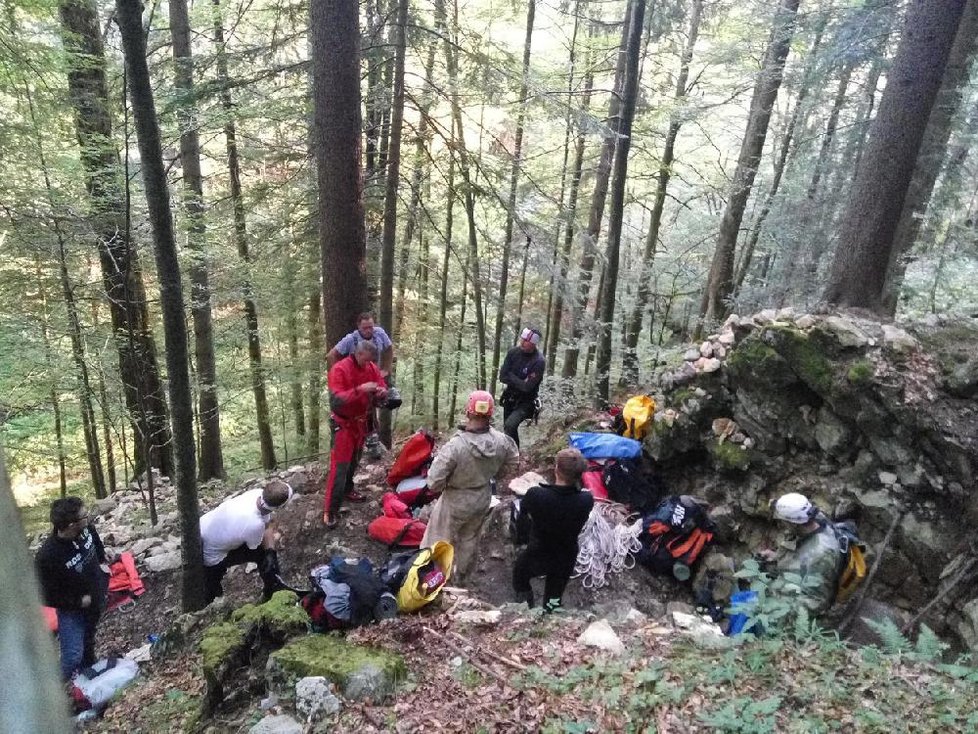 Ve slovenské Jeskyni ztraceného prstenu zemřel český jeskyňář