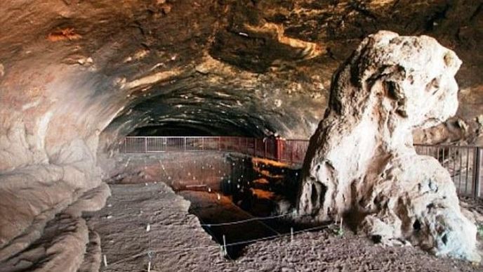 jeskyně Wonderwerk v jižní Africe