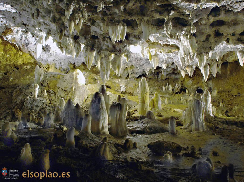Jeskyně El Soplao (Cueva El Soplao, Španělsko)