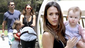 Jessica Alba má opravdu dokonalou rodinu. Společně si udělali hezké odpoledne v parku