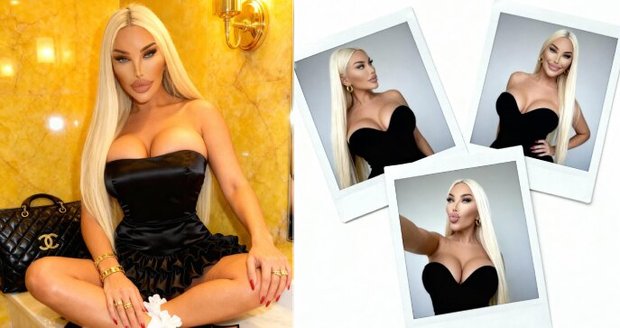 Jessica Alvesová ukázala dekolt i napíchané rty