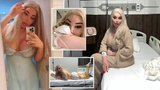 Transgender Barbie Jessica Alvesová v nemocnici: Komplikace s novým zadkem! Neuposlechla lékaře