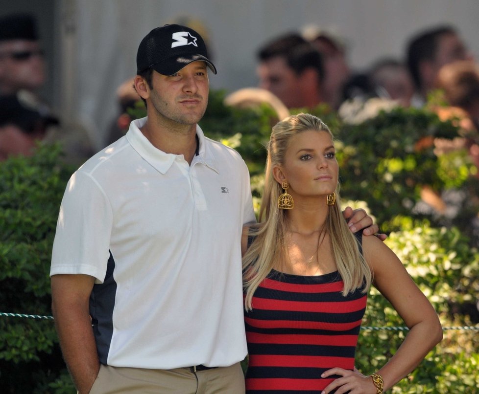 Jessica Simpson a Tony Romo