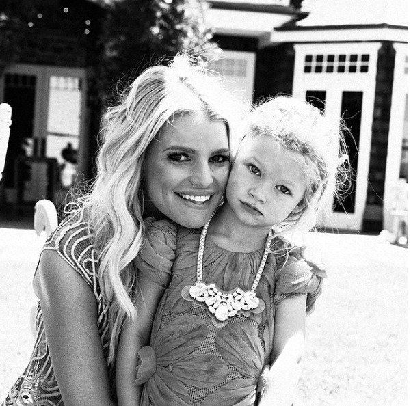 Jessica Simpson s dcerkou