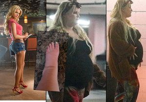 Zpěvačka Jessica Simpsonová trpí: Před porodem extrémně přibrala a sotva chodí!