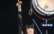 Jessie J na festivalu Isle of Wight v Newportu.