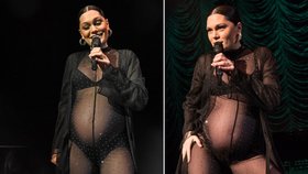 Zpěvačka Jessie J odzpívala koncert jen ve spodním prádle.