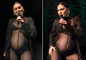 Zpěvačka Jessie J odzpívala koncert jen ve spodním prádle.