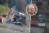 V Liberci se z 30 metrů zřítila kabina lanovky: V druhém voze uvízla rodina herce Novotného (52)!