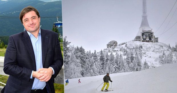 Ještěd ovládl miliardář Rattaj. Liberec mu pronajal skiareál na deset let