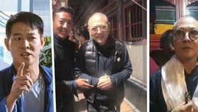 Jet Li vyděsil fanoušky svým vzhledem během pobytu v Tibetu.