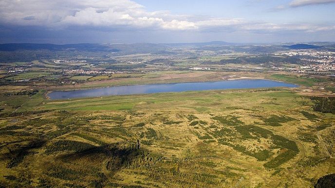 Jezero Milada u Ústí nad Labem