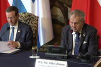 Izraelský prezident na návštěvě Česka: Zeman se „příteli“ omlouval za Lipavského