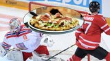 Češi k hokeji „nahusto“ objednávají pizzu. Čím líp tým hraje, tím víc jedí