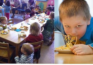 Ve školce v Klášterci nad Ohří měli děti nutit jíst až do pozvracení: Policie chce obžalovat tři lidi (ilustrační foto)