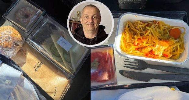 Pilot Jan Oplatek vysvětluje, jak je to s jídlem v kokpitu.