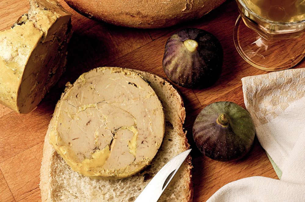 Foie gras neboli husí játra patří k francouzské vánoční hostině