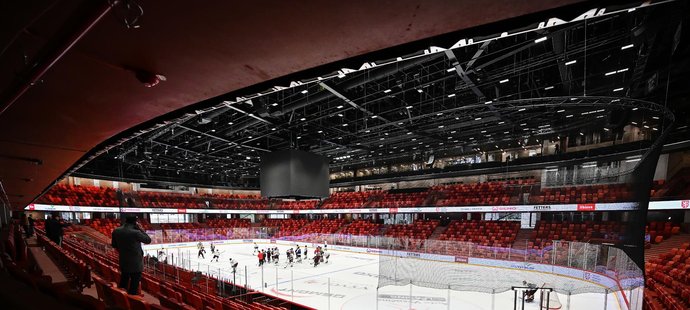 Nová hala v Jihlavě.