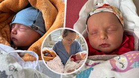 Dvojčátka rozdělila půlnoc.