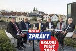 Lídři krajských kandidátek z Vysočiny