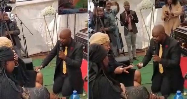 Jeden pohřeb a jedna svatba: Pastor požádal svou lásku o ruku na pohřbu jejího otce!
