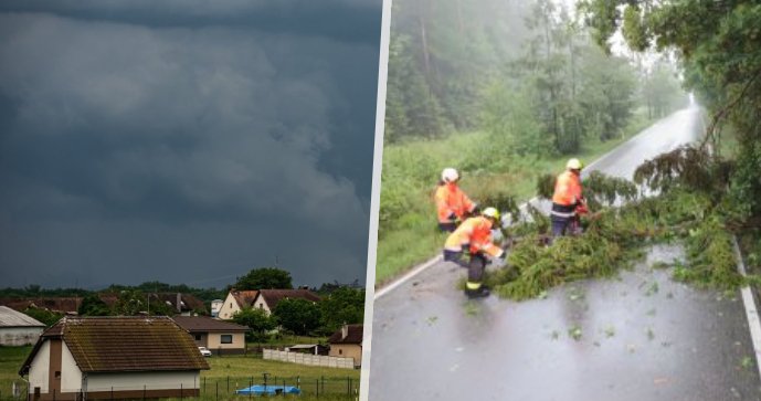 Po bouřkách na jihu Čech zůstává bez proudu 300 odběratelů