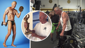 Jim Arrington je nejstarším kulturistou světa a stále cvičí.