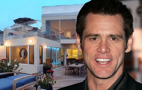 Komik Jim Carrey prodává luxusní dům: "Jen" za 300 milionů!