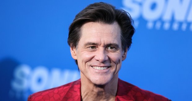 Jim Carrey si užíval premiéru filmu Ježek Sonic 2.