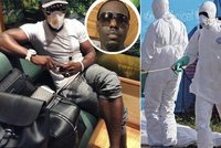 Ebola selfie! Herec se "chlubí" fotkou s maskou proti smrtícímu viru