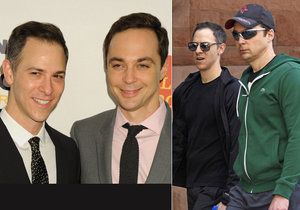 Herec Jim Parsons se oženil. Vzal si svého dlouholetého přítele, grafického designéra Todda Spiewaka.