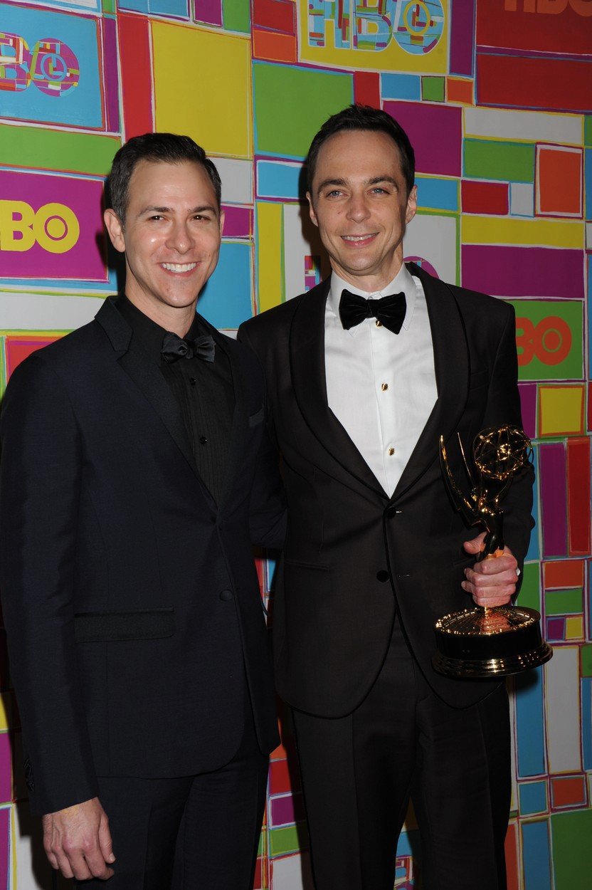 Herec Jim Parsons se oženil. Vzal si svého dlouholetého přítele, grafického designéra Todda Spiewaka.