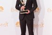 Jim Parsons si odnesl už čtvrtou sošku Emmy.