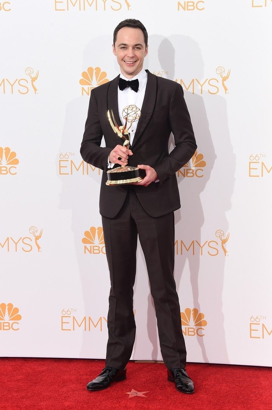 Jim Parsons si odnesl už čtvrtou sošku Emmy.
