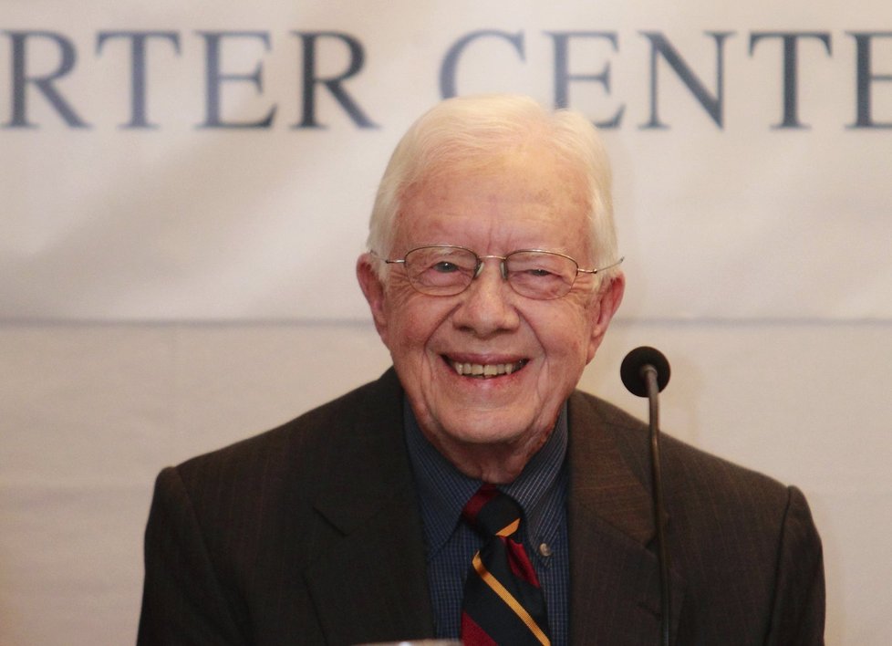 Exprezident USA Jimmy Carter (95) musel zpátky do nemocnice