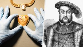 Neskutečný úlovek lovce pokladů: Na poli našel korunovační klenot Jindřicha VIII.