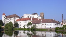 Zámek Jindřichův Hradec byl původně gotický hrad