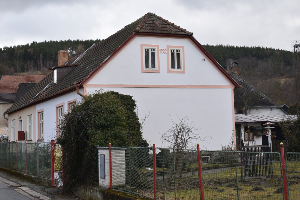 Tady fenka prožila zbytek života a i zde dožila.