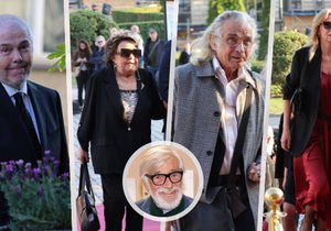 VIP rozlučka s Bartoškou (†78): Eben přišel z domu, perly, mejdan a slzy! A Kaiserovo »cigárko na Barťáka«