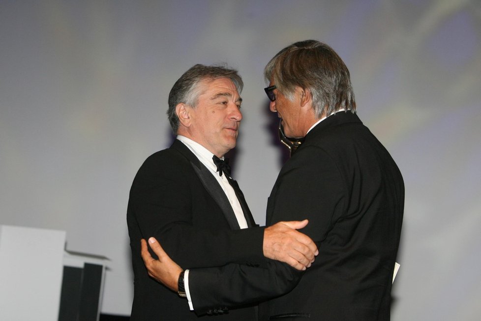2008: Jiří Bartoška a Robert De Niro