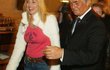 Jiří Bartoška a Sharon Stone Jiří Bartoška a Sharon Stone